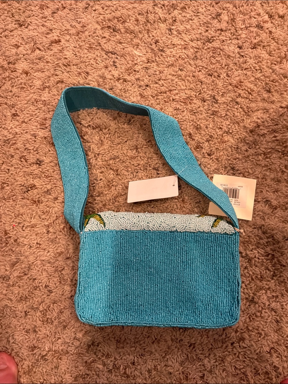 Beached Theme Beaded Purse - Picture 2 of 2